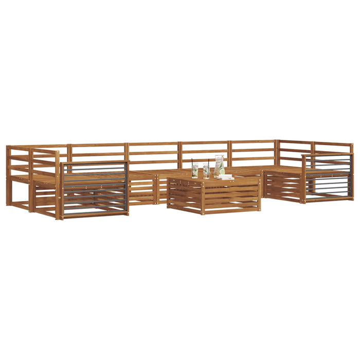 Set de canapele de exterior 8 pcs natural - WALTI WALTI