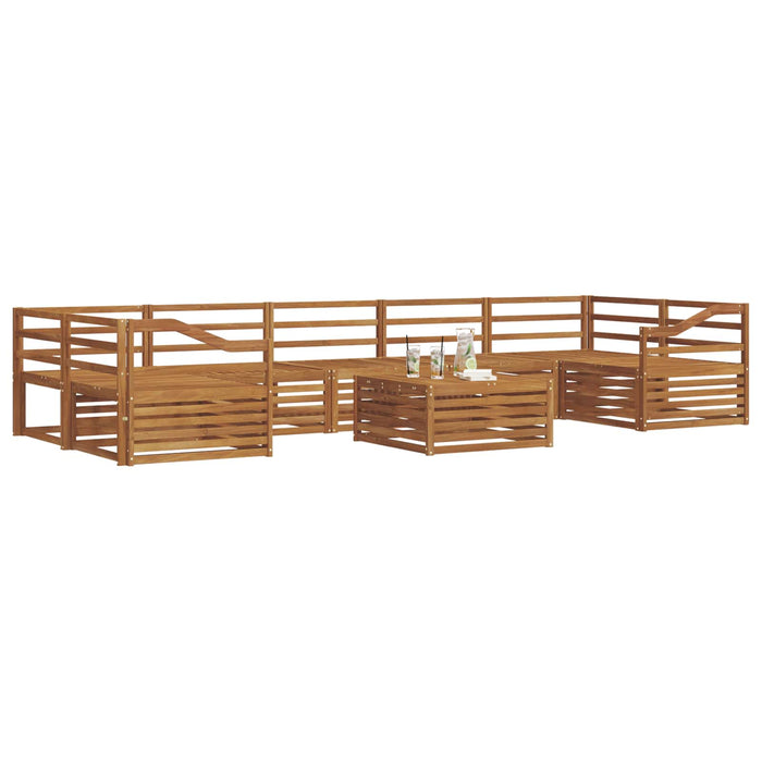 Set de canapele de exterior 8 pcs natural - WALTI WALTI