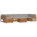 Set de canapele de exterior 24 pcs Gri natural și deschis - WALTI WALTI