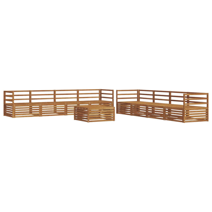 Set de canapele de exterior 9 pcs natural - WALTI WALTI