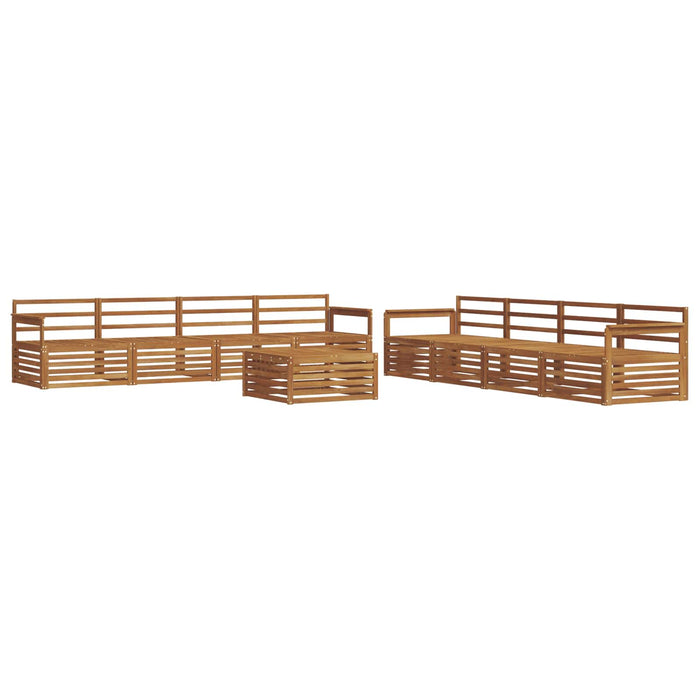 Set de canapele de exterior 9 pcs natural - WALTI WALTI
