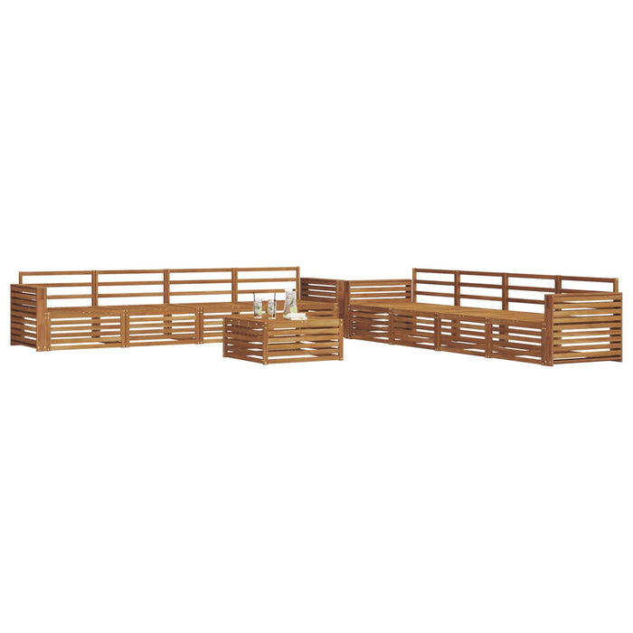 Set de canapele de exterior 9 pcs natural - WALTI WALTI