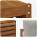 Set de canapele de exterior 9 pcs Gri natural și deschis - WALTI WALTI