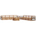 Set de canapele de exterior 9 pcs natural - WALTI WALTI