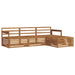 Set de canapele de exterior natural 249,5 x 162,5 x 73 cm - WALTI WALTI