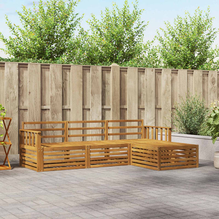 Set de canapele de exterior natural 249,5 x 162,5 x 73 cm WALTI