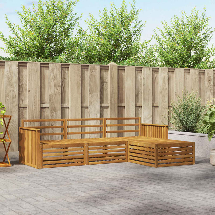 Set de canapele de exterior natural 249,5 x 162,5 x 73 cm WALTI
