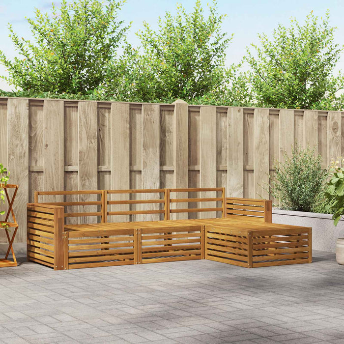 Set de canapele de exterior natural 257,5 x 162,5 x 73 cm WALTI