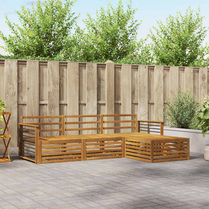 Set de canapele de exterior natural 249,5 x 162,5 x 73 cm WALTI