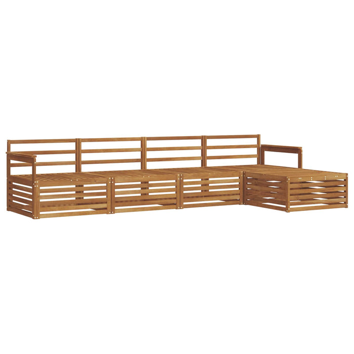 Set de canapele de exterior 5 pcs natural WALTI