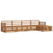 Set de canapele de exterior 5 pcs natural Lemn Solid de Acacia - WALTI WALTI