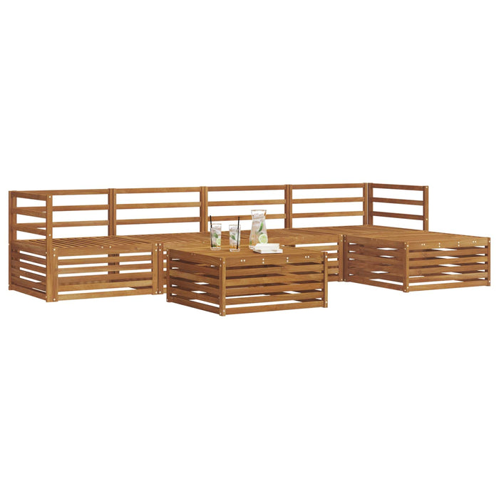 Set de canapele de exterior 6 pcs natural - WALTI WALTI