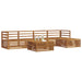 Set de canapele de exterior 6 pcs natural - WALTI WALTI