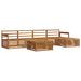 Set de canapele de exterior 6 pcs natural - WALTI WALTI