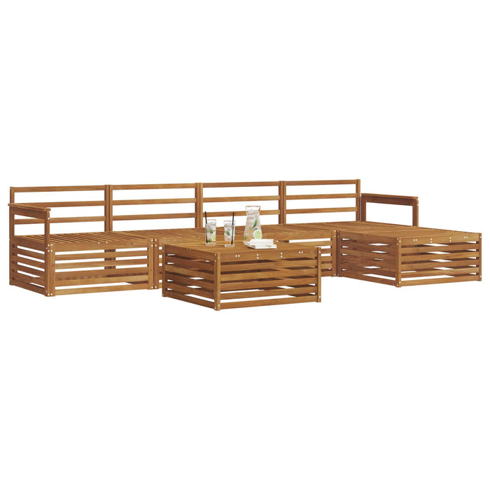 Set de canapele de exterior 6 pcs natural - WALTI WALTI