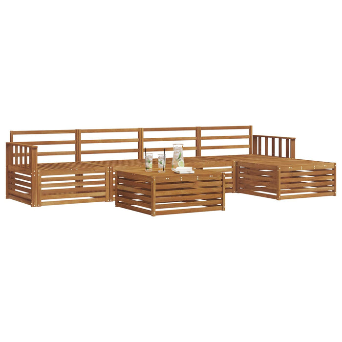 Set de canapele de exterior 6 pcs natural - WALTI WALTI