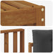 Set de canapele de exterior cu pernă 6 pcs Natural și Antracit - WALTI WALTI