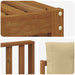 Set de canapele de exterior cu pernă 6 pcs Natural și Bej - WALTI WALTI