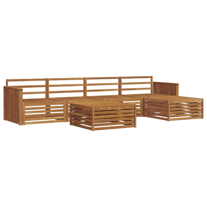 Set de canapele de exterior 6 pcs natural - WALTI WALTI
