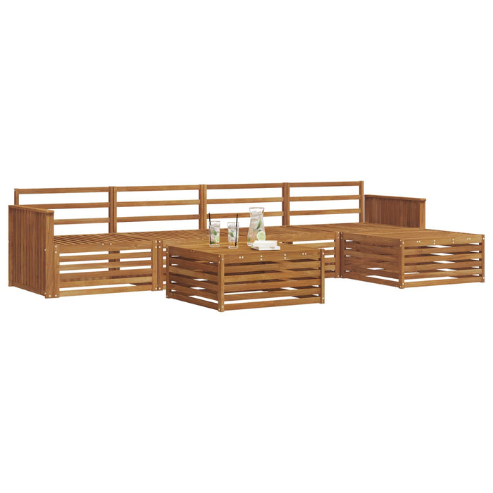 Set de canapele de exterior 6 pcs natural - WALTI WALTI