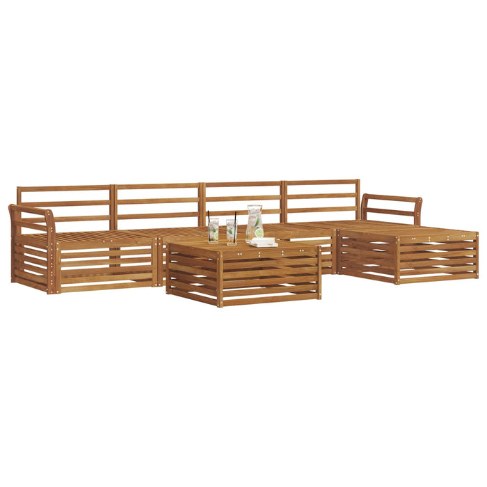 Set de canapele de exterior 6 pcs natural - WALTI WALTI