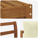Set de canapele de exterior cu pernă 6 pcs Natural și Crem - WALTI WALTI