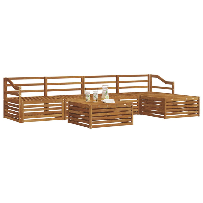 Set de canapele de exterior 6 pcs natural - WALTI WALTI