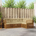 Set de canapele de exterior cu pernă 4 pcs Natural și Bej - WALTI WALTI