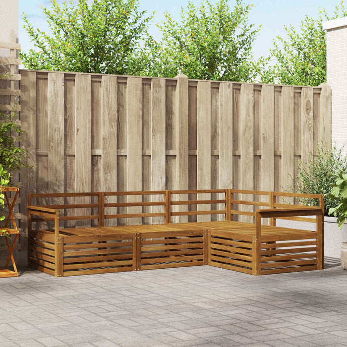 Set de canapele de exterior 4 pcs natural - WALTI WALTI