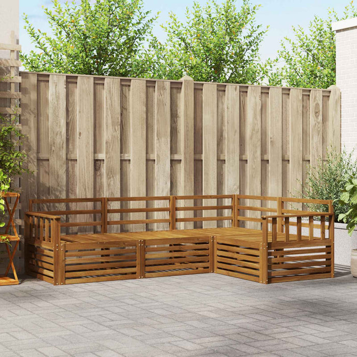 Set de canapele de exterior 4 pcs natural - WALTI WALTI