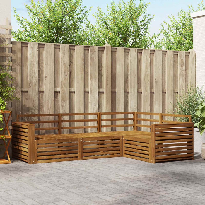 Set de canapele de exterior 4 pcs natural - WALTI WALTI