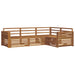 Set de canapele de exterior 4 pcs natural - WALTI WALTI