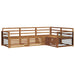 Set de canapele de exterior 4 pcs natural - WALTI WALTI