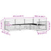 Set de canapele de exterior 4 pcs natural - WALTI WALTI