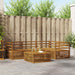 Set de canapele de exterior 5 pcs natural Lemn Solid de Acacia - WALTI WALTI