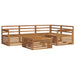 Set de canapele de exterior 5 pcs natural Lemn Solid de Acacia - WALTI WALTI