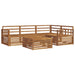 Set de canapele de exterior 5 pcs natural Lemn Solid de Acacia - WALTI WALTI
