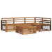 Set de canapele de exterior 5 pcs natural Lemn Solid de Acacia - WALTI WALTI