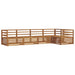 Set de canapele de exterior 5 pcs natural Lemn Solid de Acacia - WALTI WALTI