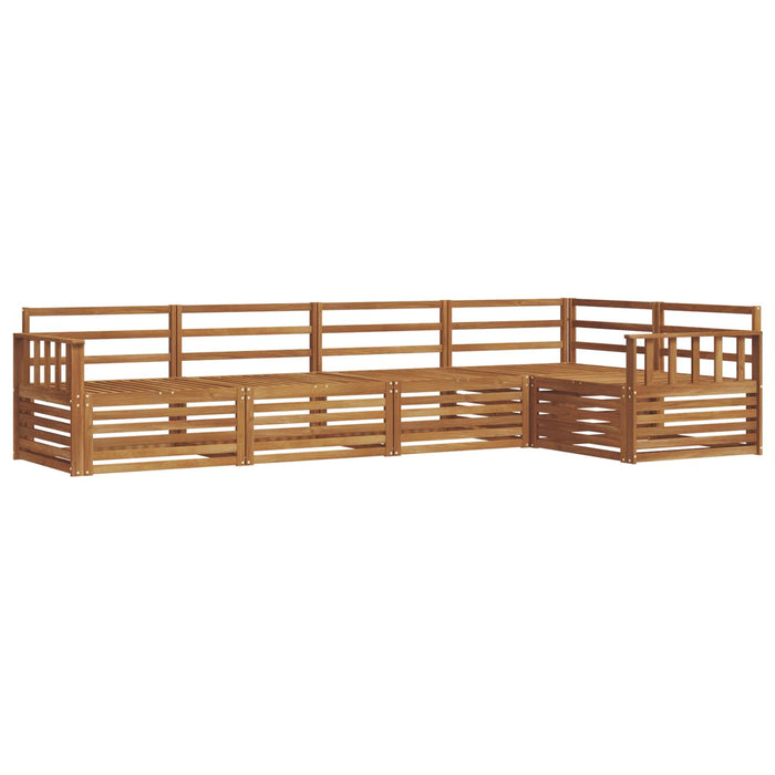 Set de canapele de exterior 5 pcs natural Lemn Solid de Acacia - WALTI WALTI