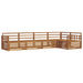 Set de canapele de exterior 5 pcs natural Lemn Solid de Acacia - WALTI WALTI