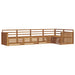 Set de canapele de exterior 5 pcs natural Lemn Solid de Acacia - WALTI WALTI