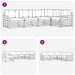 Set de canapele de exterior 16 pcs Gri natural și deschis - WALTI WALTI