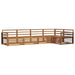 Set de canapele de exterior 5 pcs natural Lemn Solid de Acacia - WALTI WALTI