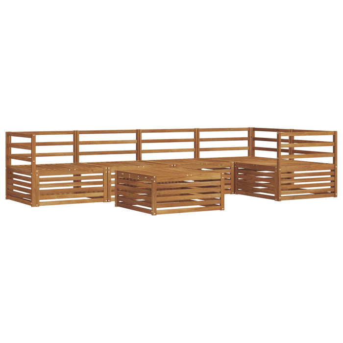 Set de canapele de exterior 6 pcs natural Lemn Solid de Acacia - WALTI WALTI