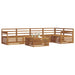 Set de canapele de exterior 6 pcs natural Lemn Solid de Acacia - WALTI WALTI