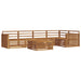 Set de canapele de exterior 6 pcs natural Lemn Solid de Acacia - WALTI WALTI