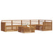 Set de canapele de exterior 6 pcs natural Lemn Solid de Acacia - WALTI WALTI