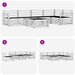 Set de canapele de exterior 6 pcs natural Lemn Solid de Acacia - WALTI WALTI