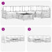 Set de canapele de exterior 6 pcs Gri natural și deschis - WALTI WALTI